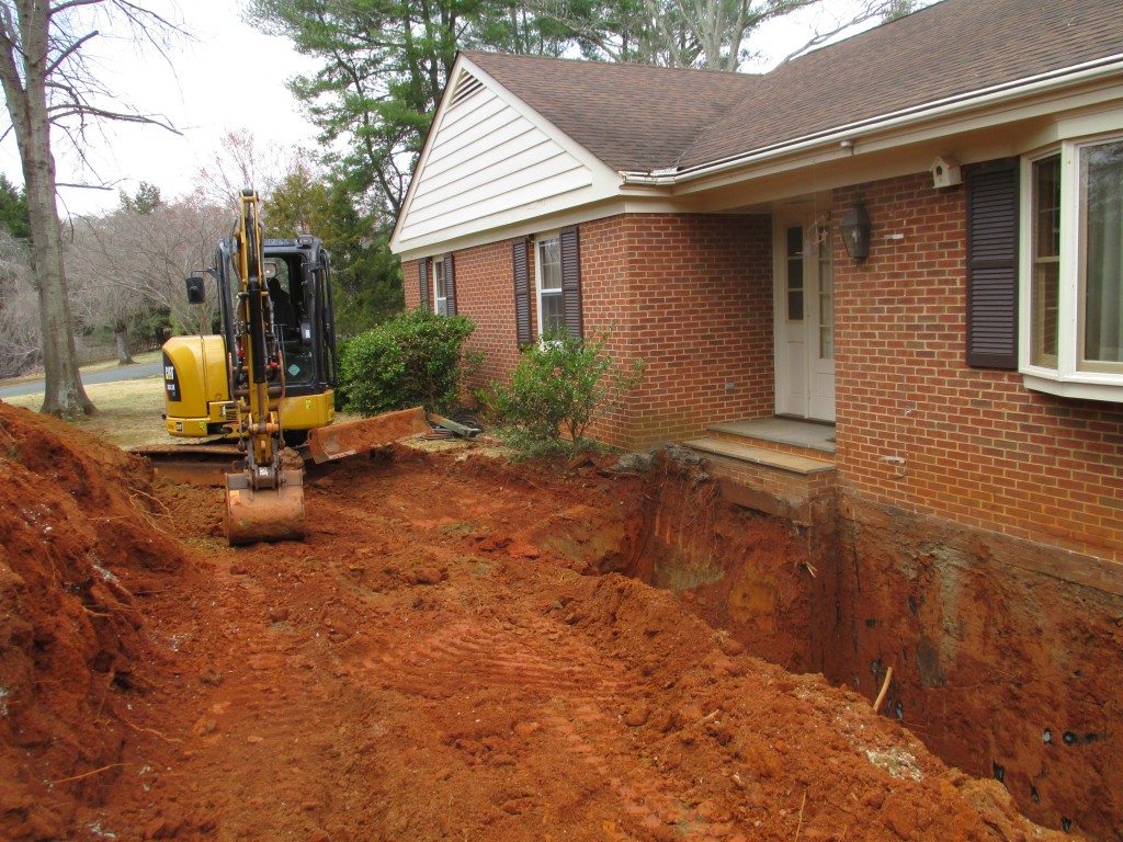 We work delicately and try to leave your landscaping undisturbed if at all possible.