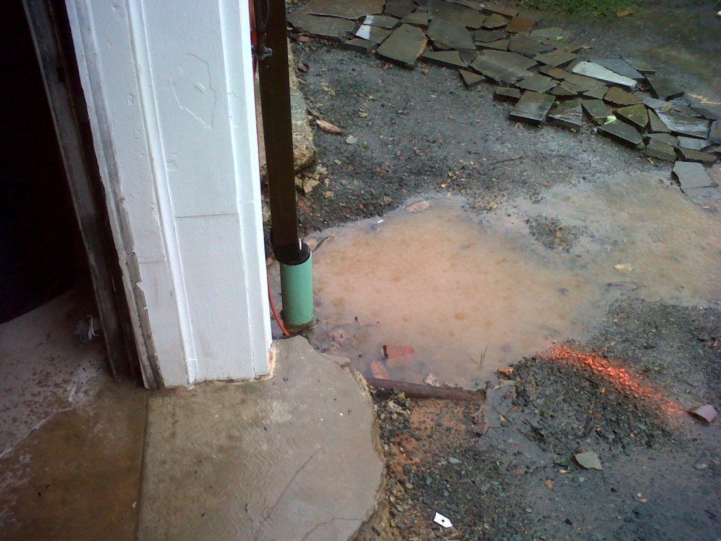 Drainage problems close to your house can result in cracks in your foundation later on down the road.
