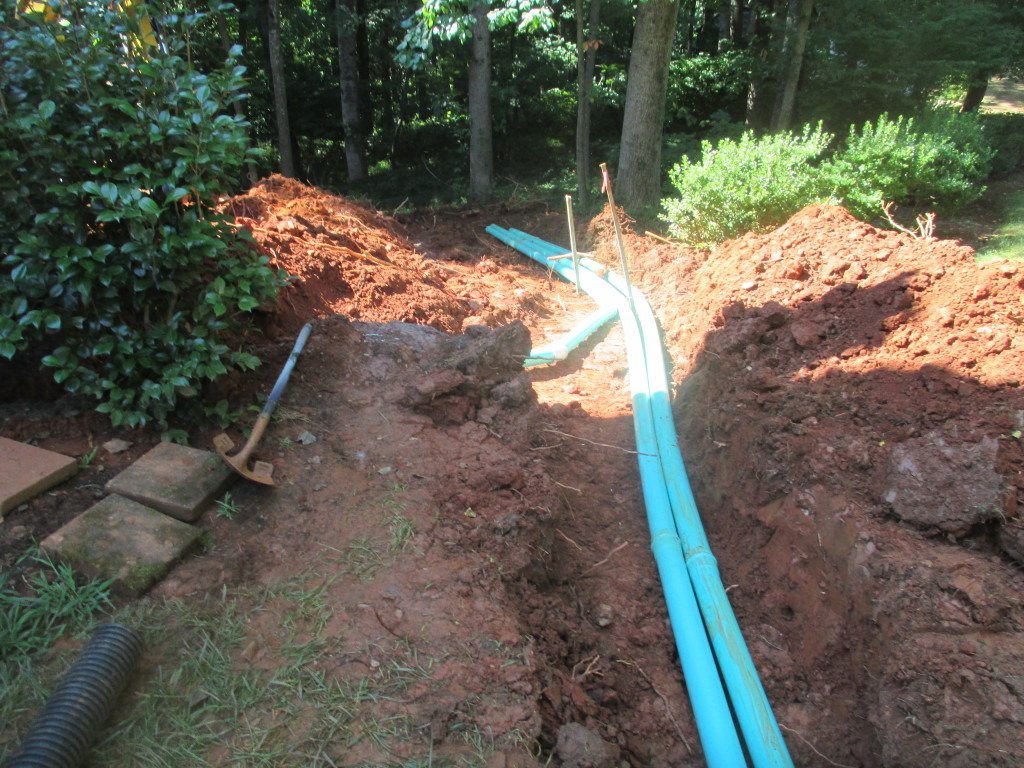 Experts pipe work will pinpoint where water is coming from and direct it to where it needs to go.