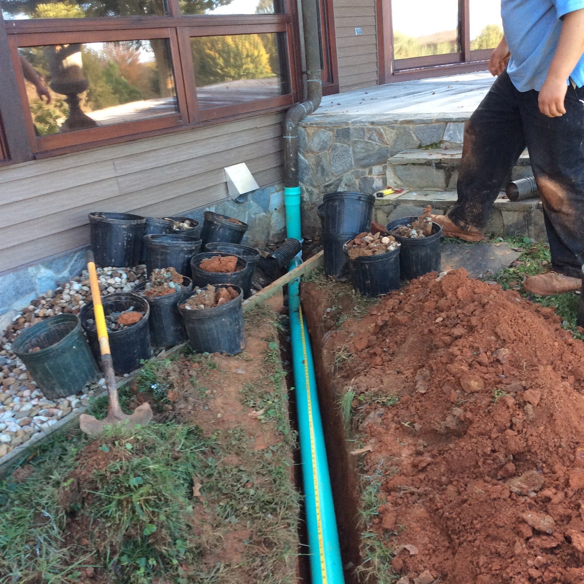 Controlling water flow around your property - Reynolds Contracting VA