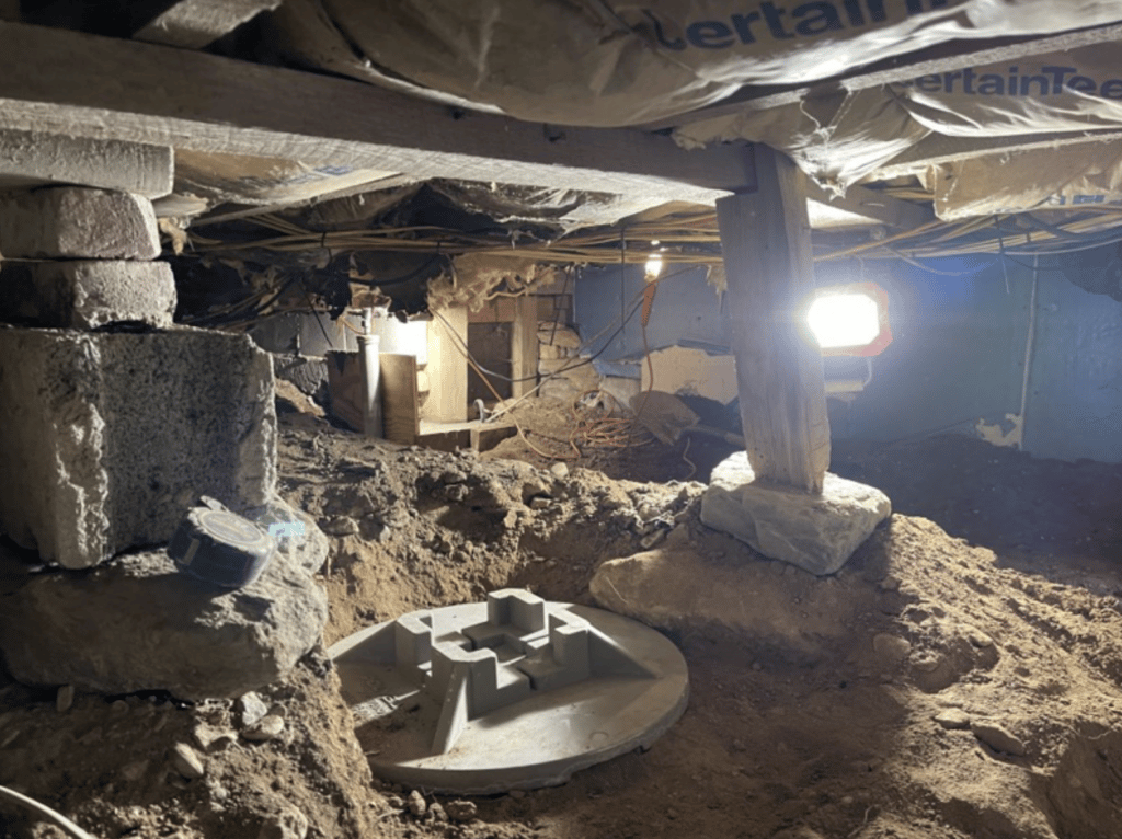 Crawl Space Foundation Repair - Reynolds Contracting Virginia