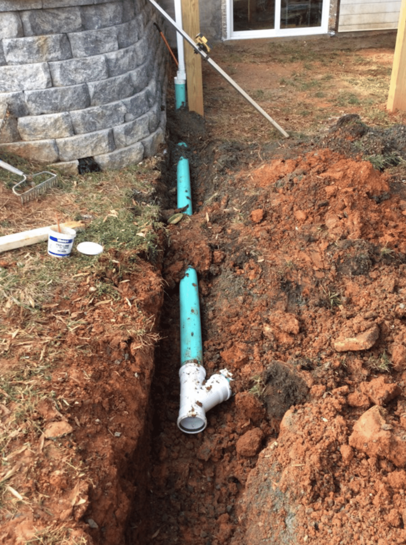 Quality Downspout Drainpipe Installation Reynolds Contracting Virginia