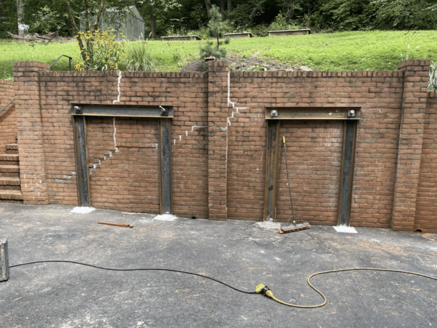 Helical Tie-Backs Structural Repair